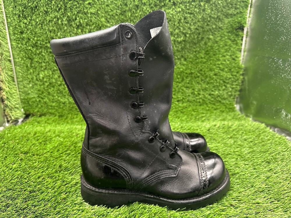 Vintage Corcoran 1520 Field Boot Men's 6.5W Black Leather Military Combat Work